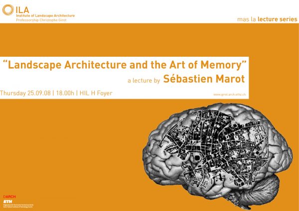 Landscape architecture and the art of memory-Sebasten Marot-Landscape Architecture-ETH Zürich-Prof. Girot