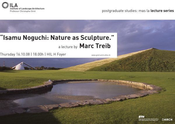 Isamo Naguchi-Marc Treib-Landscape Architecture-ETH Zürich-Prof. Girot